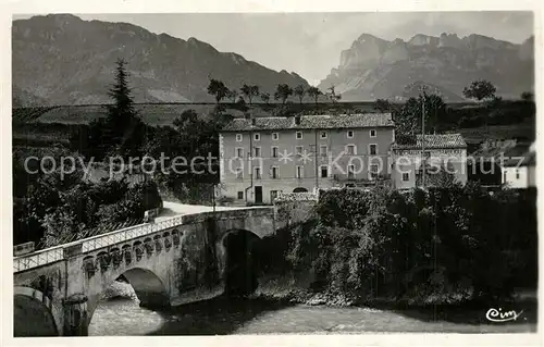 Saillans_Drome Pont de la Drome Rochecourbe Saillans_Drome