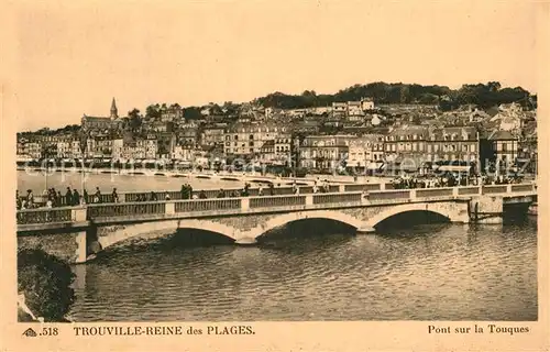 Trouville sur Mer Pont sur la Touques Trouville sur Mer