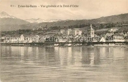 Evian les Bains_Haute_Savoie Dent d Oche  Evian les Bains_Haute