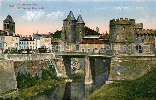Metz_Moselle Porte des Allemands Metz_Moselle
