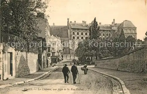 Blois_Loir_et_Cher Chateau Rue Gallois Blois_Loir_et_Cher