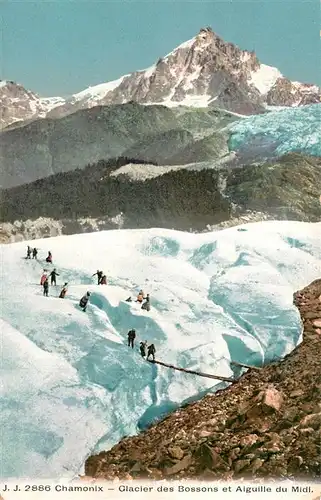 Chamonix Glacier des Bossons Aiguille du Midi Chamonix
