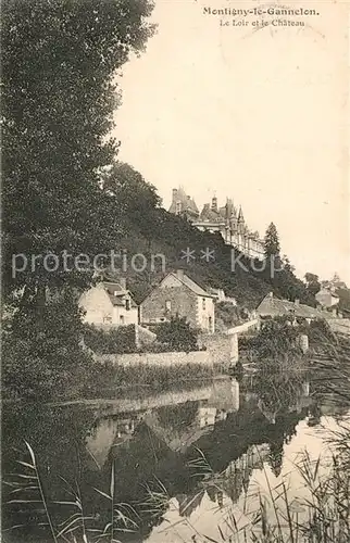 Montigny le Gannelon Le Loir et le Chateau Montigny le Gannelon