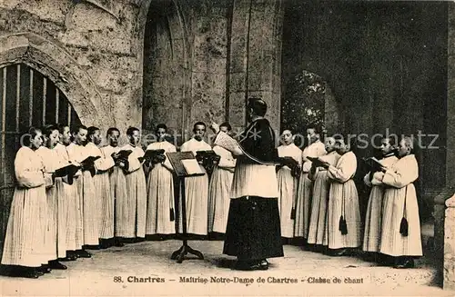 Chartres_Eure_et_Loir Maltrise Notre Dame de Chartres Classe de chant Chartres_Eure_et_Loir