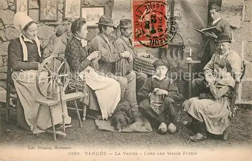 Vendee Le Veillee Dans une vieille Ferme Vendee