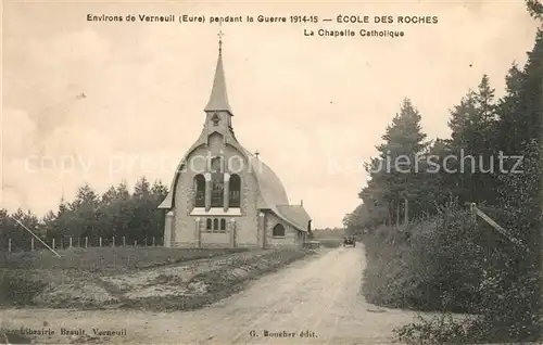 Verneuil sur Avre Ecole des Roches La Chapelle Catholique Verneuil sur Avre