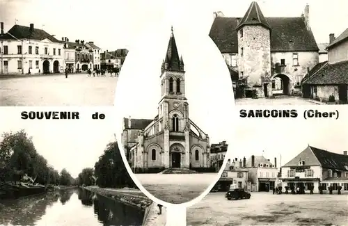 Sancoins Vue partielle Eglise Sancoins