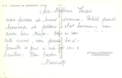 Sancoins Vue partielle Eglise Sancoins