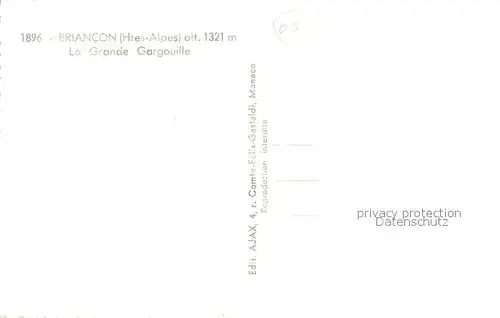 Briancon La Grande Gargouille Briancon