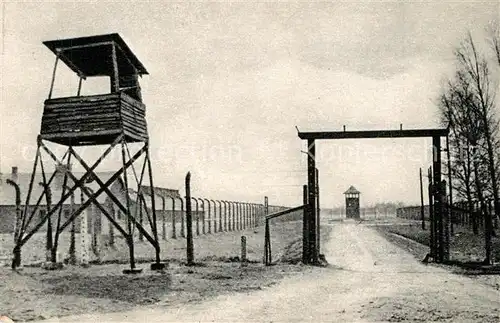 Birkenau_Odenwald Weg zwischen zwei Lagerabschnitten Birkenau Odenwald