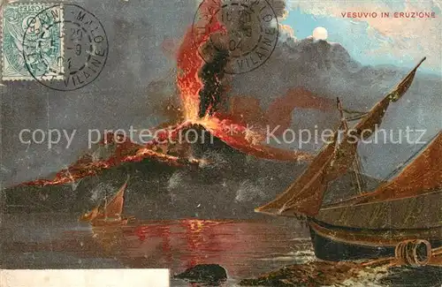 Vesuvio in Eruzione Vesuvio