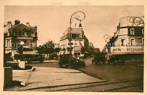 Deauville Avenue de la Republique et Rue Desire le Hoc Deauville