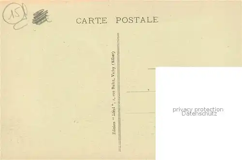 Saint Flour_Cantal Vue generale prise de la Gare Saint Flour Cantal