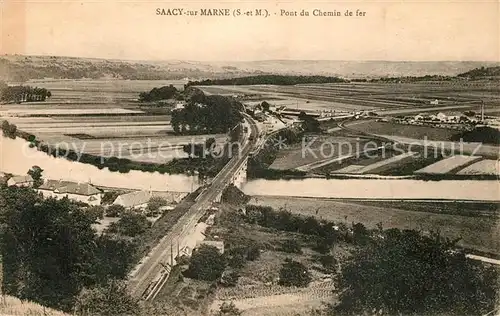 Saacy sur Marne Pont du Chemin de fer Saacy sur Marne