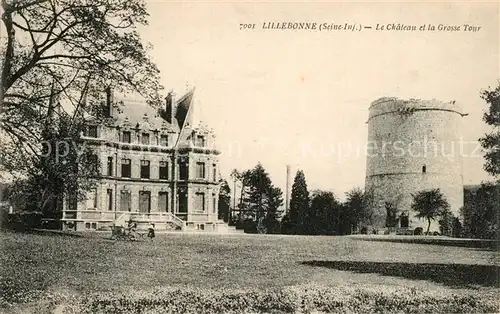 Lillebonne Le Chateau et la Grosse Tour Lillebonne