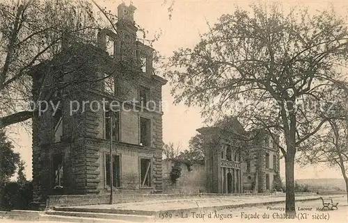 La_Tour d_Aigues Facade du Chateau La_Tour d_Aigues