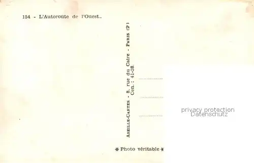 Paris Autoroute de l Ouest Paris