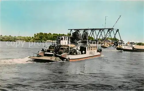 Spire Traversee du Rhin en Bac Spire