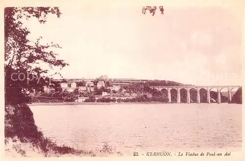 Kerhuon Le Viaduc de Poul an Aot 