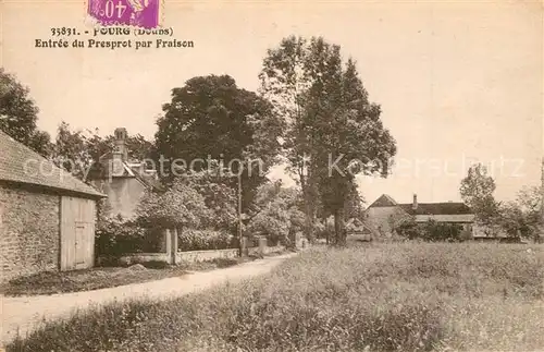 Fourg Entree du Presprot par Fraison Fourg