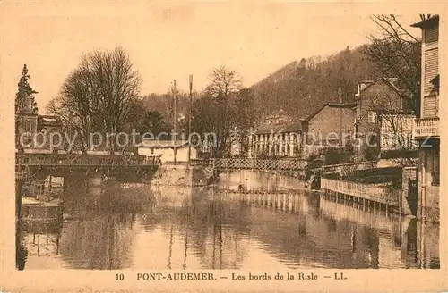 Pont Audemer Les bords de la Risle Pont Audemer