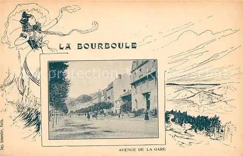 La_Bourboule Avenue de la Gare La_Bourboule