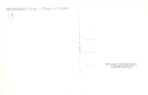 Meximieux Place de la Gare Meximieux