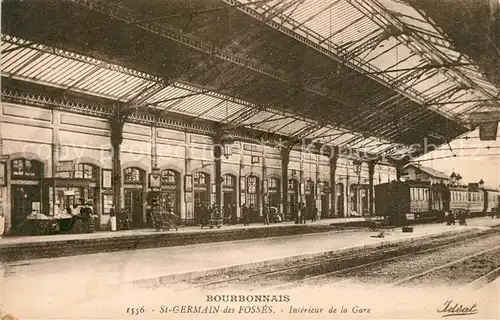 Saint Germain des Fosses Interieur de la Gare Saint Germain des Fosses