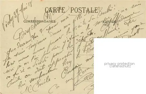 Vichy_Allier Vue generale prise du Thermal Palace Vichy Allier