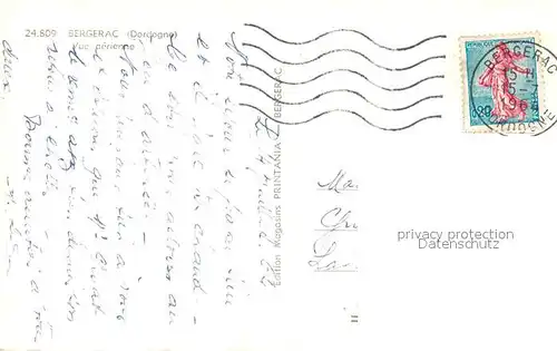 Bergerac Vue aerienne Bergerac