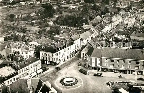 Gisors_Eure Place du Marche Vue aerienne Gisors Eure