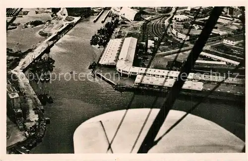 Lorient_Morbihan_Bretagne Vue aerienne du port de peche Lorient_Morbihan_Bretagne