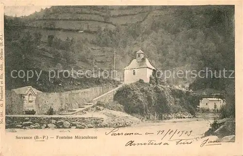 Sarrance Fontaine Miraculeuse Sarrance