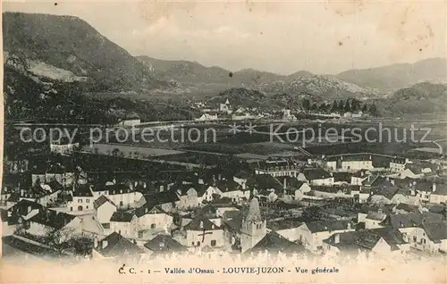 Louvie Juzon Vue generale Louvie Juzon