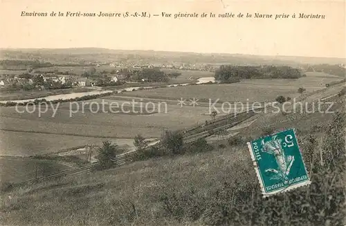 Ferte sous Jouarre_La Vue generale de la vallee de la Marne prise a Morintru Ferte sous Jouarre_La