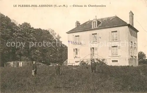 Le_Plessis Feu Aussoux Chateau de Chambonniere Le_Plessis Feu Aussoux