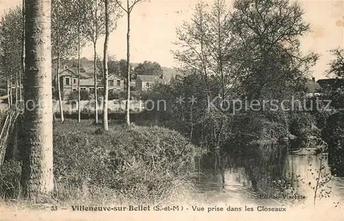 Villeneuve sur Bellot Vue prise dans les Closeaux Villeneuve sur Bellot