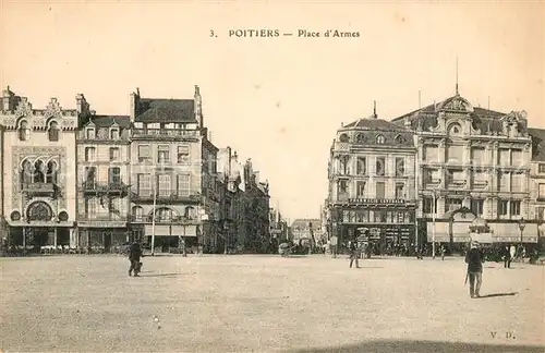 Poitiers_Vienne Place d Armes Poitiers Vienne