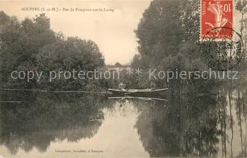 Souppes sur Loing Iles de Pampour sur le Loing Souppes sur Loing