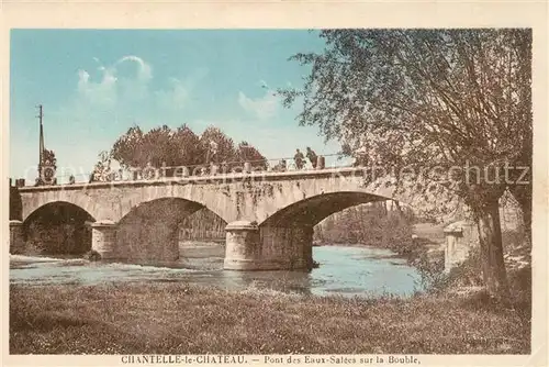 Chantelle Pont des Eaux Salees sur la Bouble Chantelle