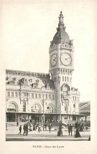 Paris Gare de Lyon Bahnhof Paris