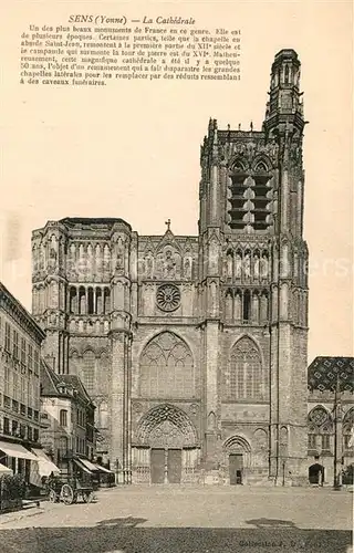 Sens_Yonne La Cathedrale Sens_Yonne