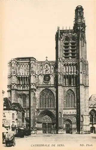 Sens_Yonne La Cathedrale Sens_Yonne