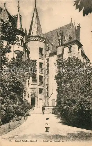 Chateauroux_Indre Chateau Raoul Chateauroux Indre