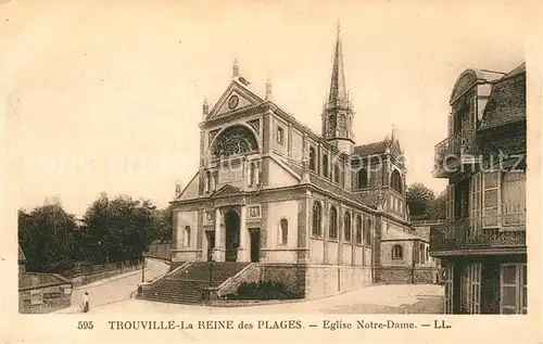 Trouville sur Mer Eglise Notre La Reine des Plages Trouville sur Mer