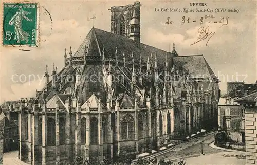 Nevers_Nievre Cathedrale Eglise Saint Cyr XVIe siecle Nevers Nievre