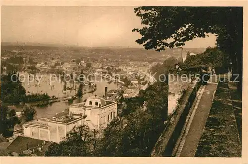 Angouleme Panorama la Charente et Port de l Houmeau vus du Rempart Beaulieu Angouleme
