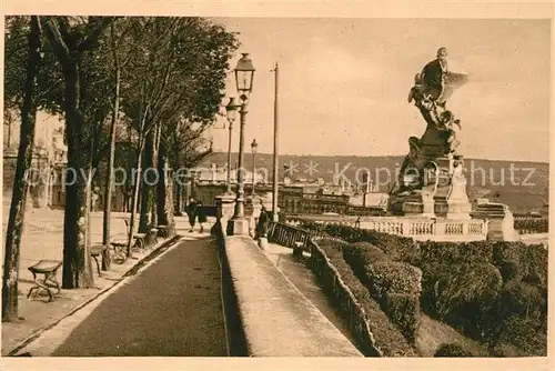 Angouleme Rempart Desaix et Statue Carnot Monument Angouleme