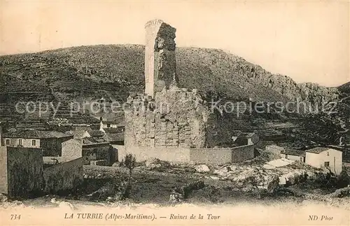 La_Turbie Ruines de la Tour La_Turbie