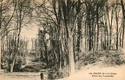 Chauny_Aisne Entree des Promenades Chauny Aisne